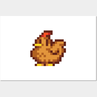 Brown Chicken Posters and Art